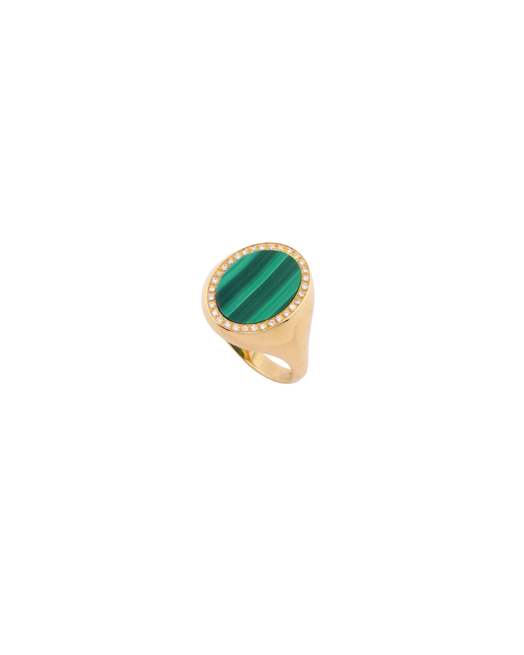 Anello Chevalier Malachite