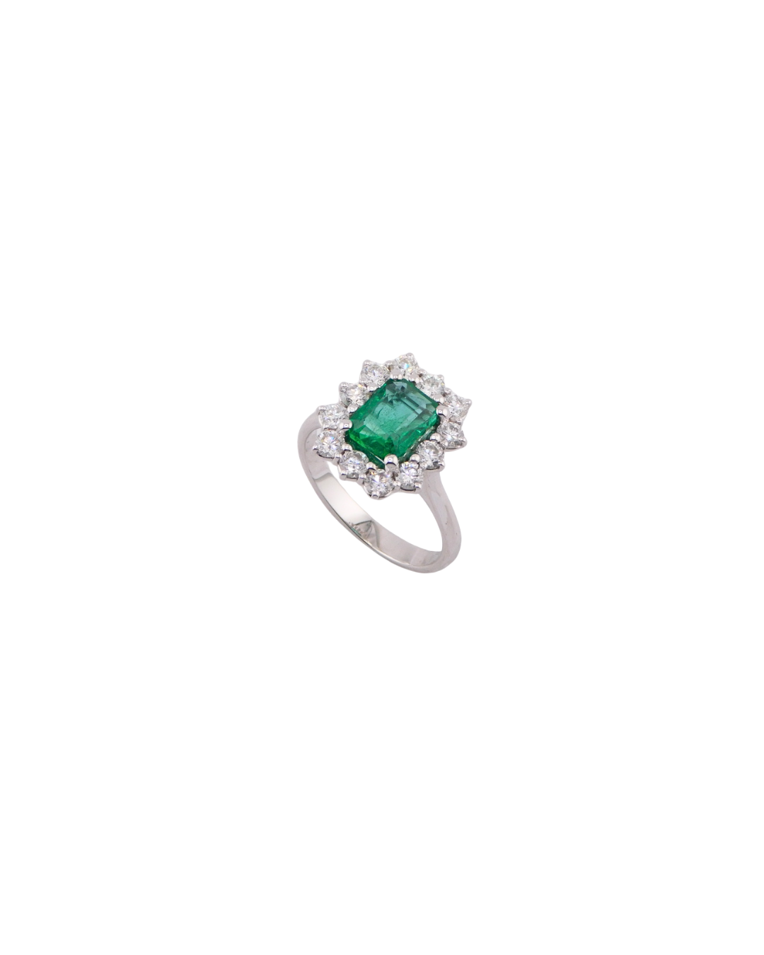 Anello Smeraldo Ottagonale Kate 1.87