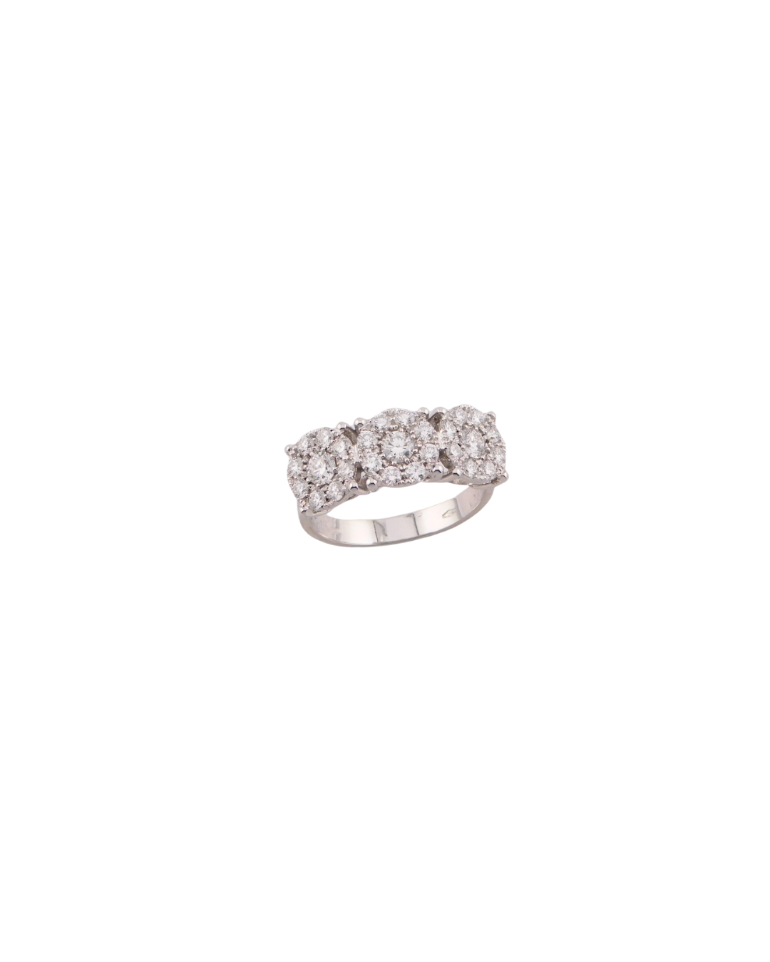 Anello Trilogy Quadrato Multipietre 1.22
