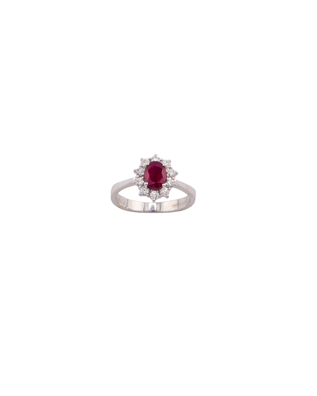 Anello Rubino Ovale Kate M