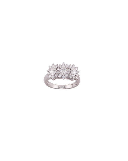 Anello Trilogy Ovali White