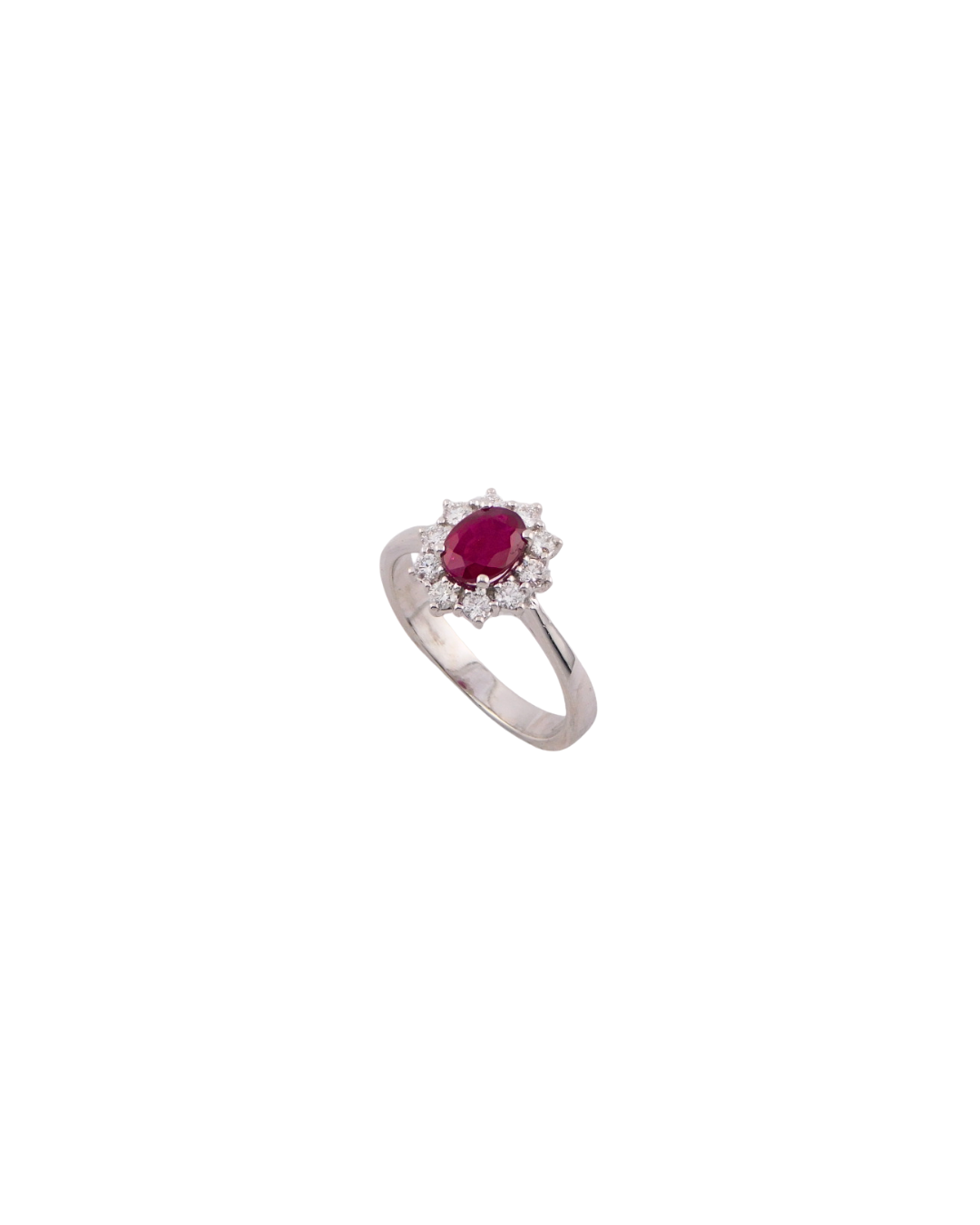 Anello Rubino Ovale Kate M