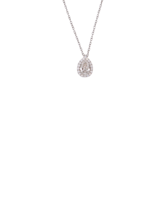 Collana Goccia Solitario