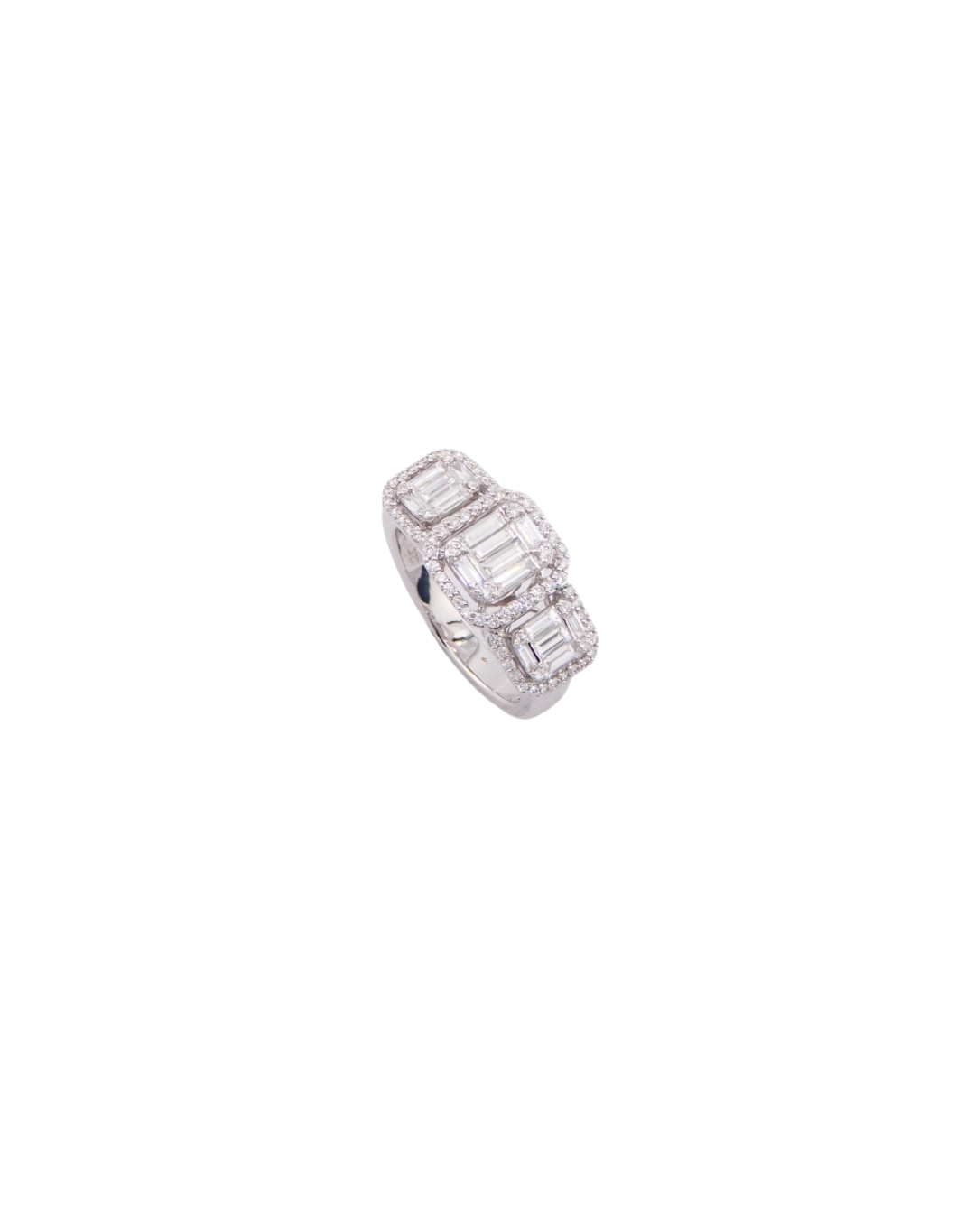 Anello Trilogy Baguette Grande