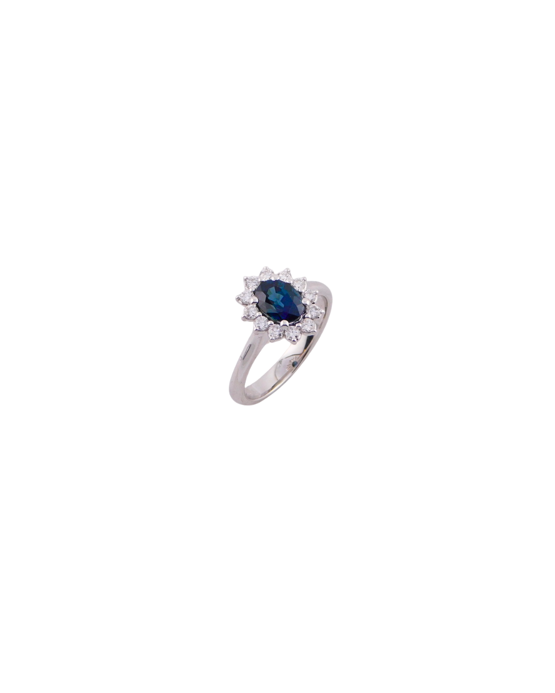 Anello Zaffiro Ovale Kate