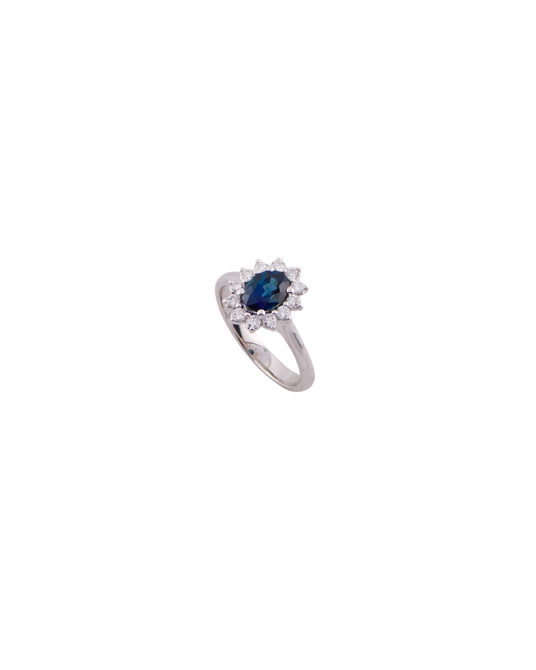 Anello Zaffiro Ovale Kate