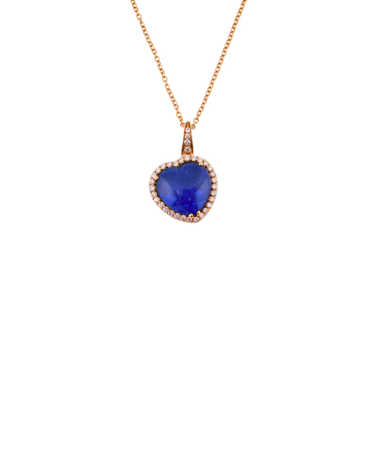 Collana Cuore Blu