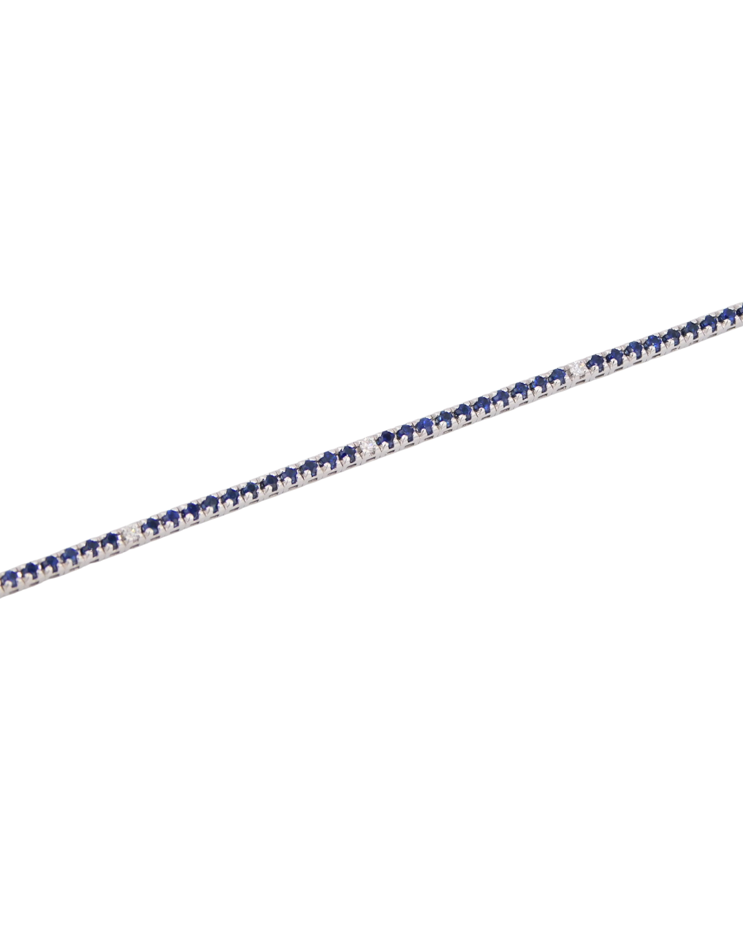 Bracciale Tennis Zaffiri e Diamanti