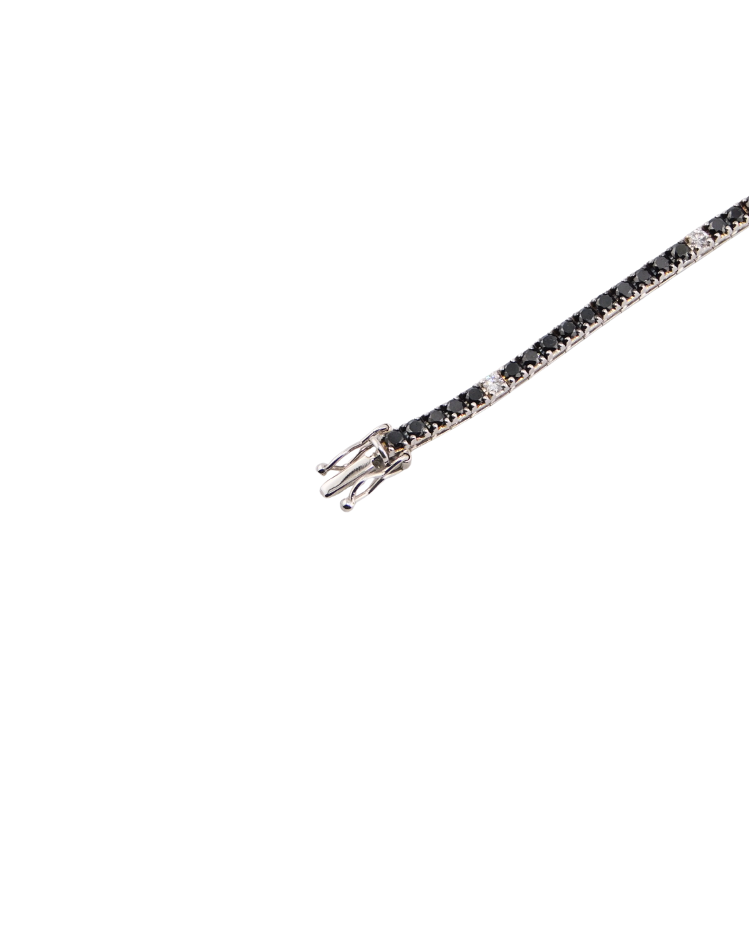 Bracciale Tennis Black & White