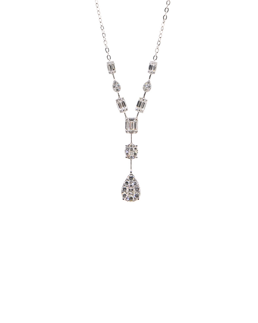 Collana Drop Baguette