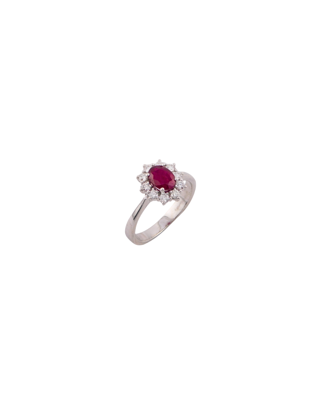 Anello Rubino Ovale Kate M