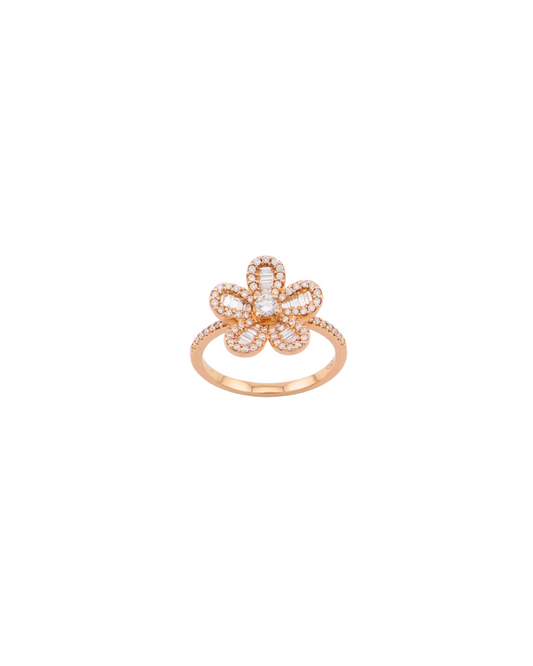 Anello MiniFiore Baguette