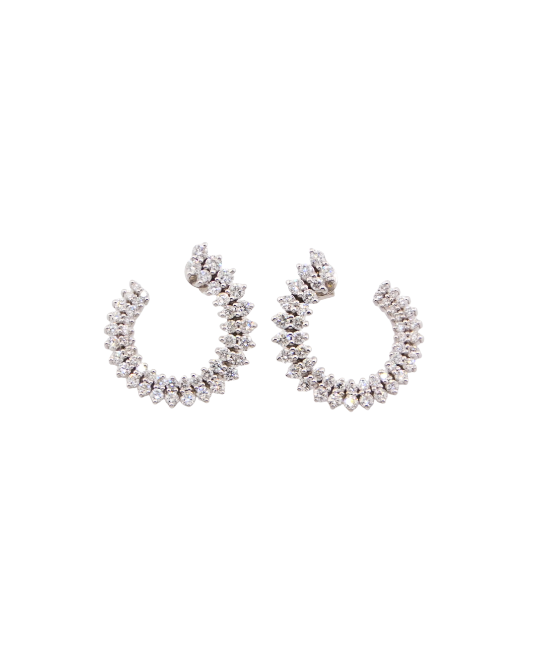 Orecchini Onda Doppia Fila