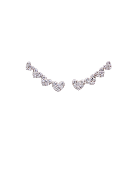 Orecchini Cuori Lunghi Lobo