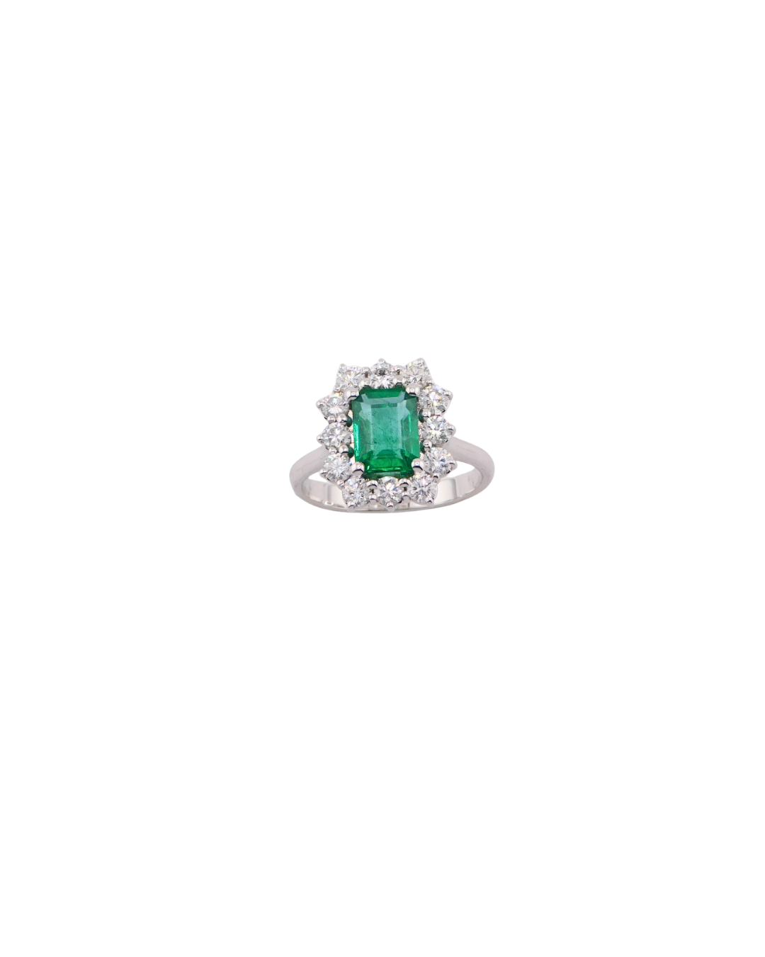 Anello Smeraldo Ottagonale Kate 1.87