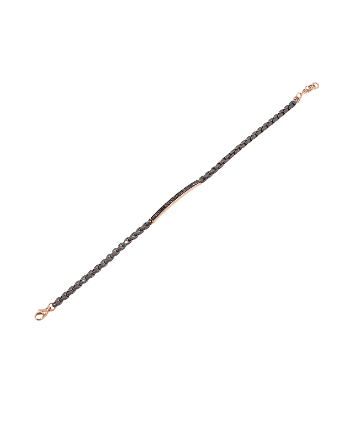 Bracciale Barrettina Nera Titanio