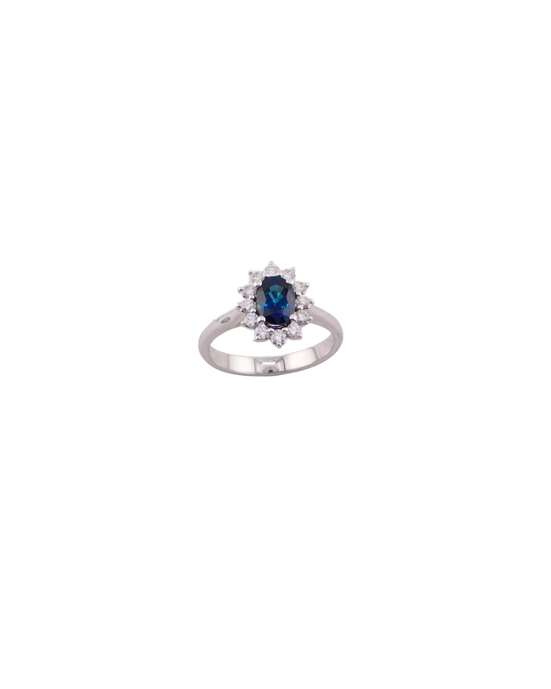 Anello Zaffiro Ovale Kate