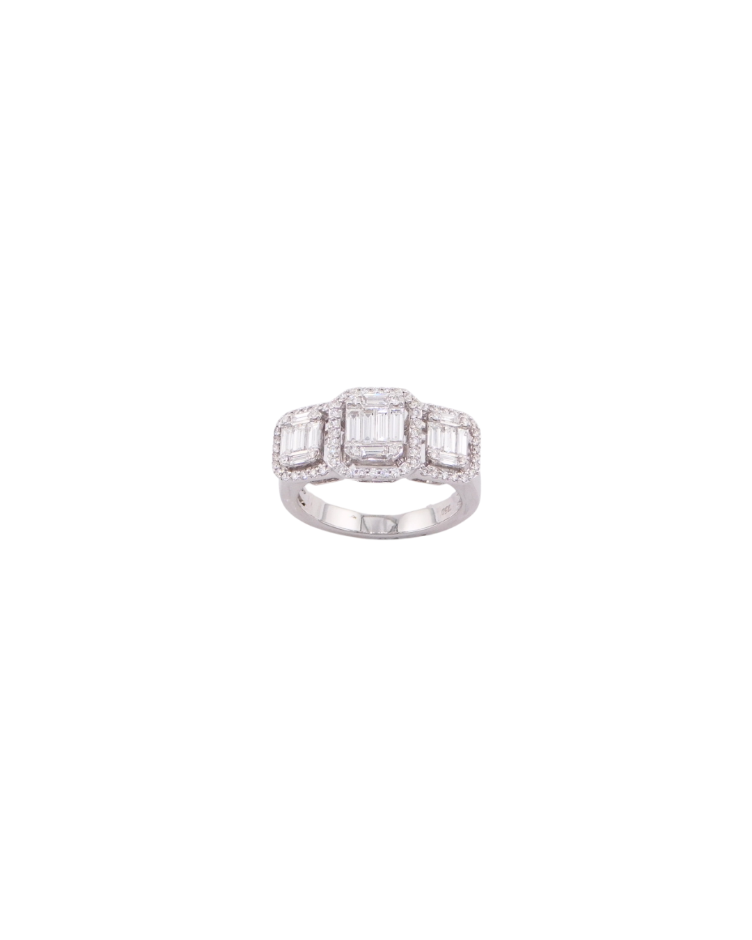 Anello Trilogy Baguette Grande