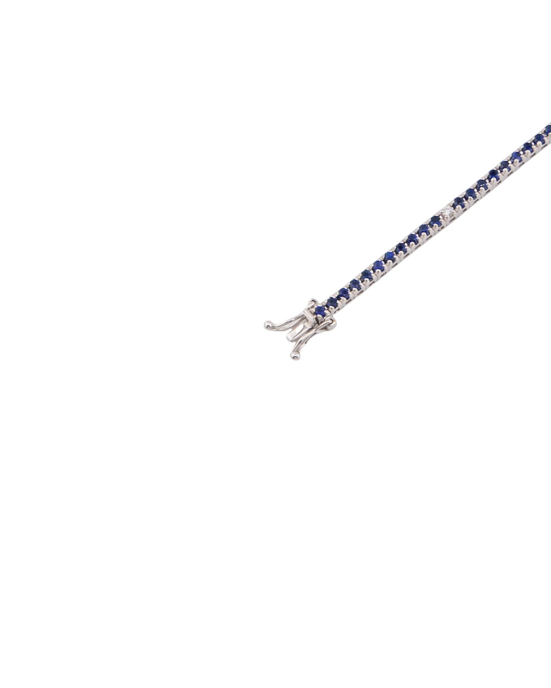 Bracciale Tennis Zaffiri e Diamanti