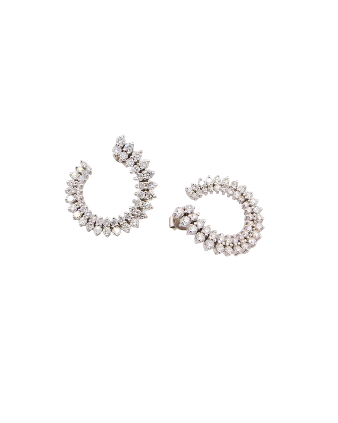 Orecchini Onda Doppia Fila