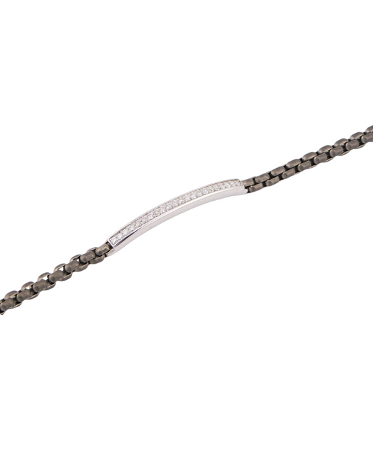 Bracciale Barrettina Bianca Titanio